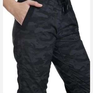 Black Camouflage Jogger Pants